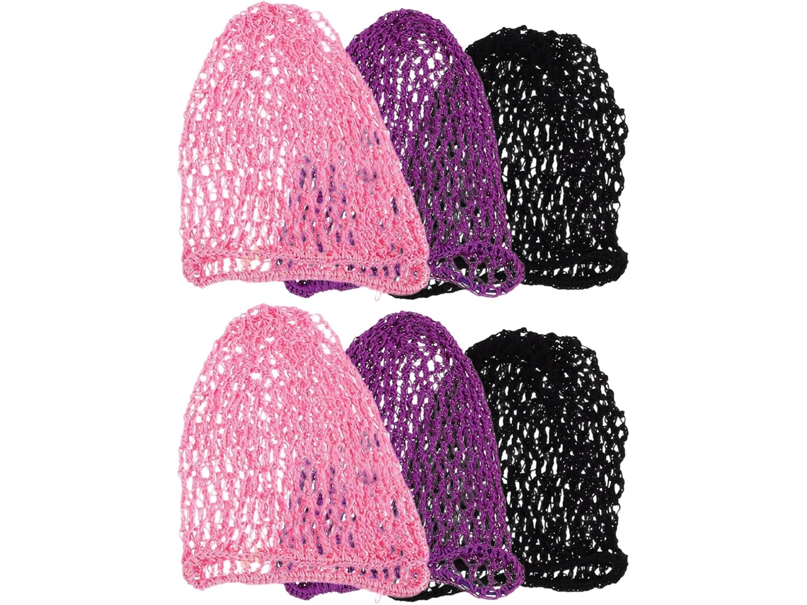 6pièces Fily A Cabello Maille Pour Mujers Bonny De Nuit Crochy Réutilisable Dormir Sport Y