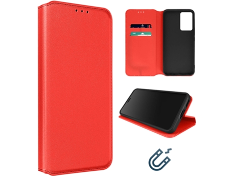 Funda para Xiaomi Xiaomi 13, 13 Lite AVIZAR Piel Rojo