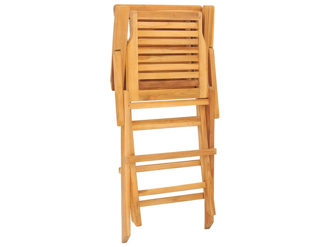 Maison Exclusive - Sillas De Jardín Plegables 6 Uds Madera Maciza Teca 56x63x90 Cm
