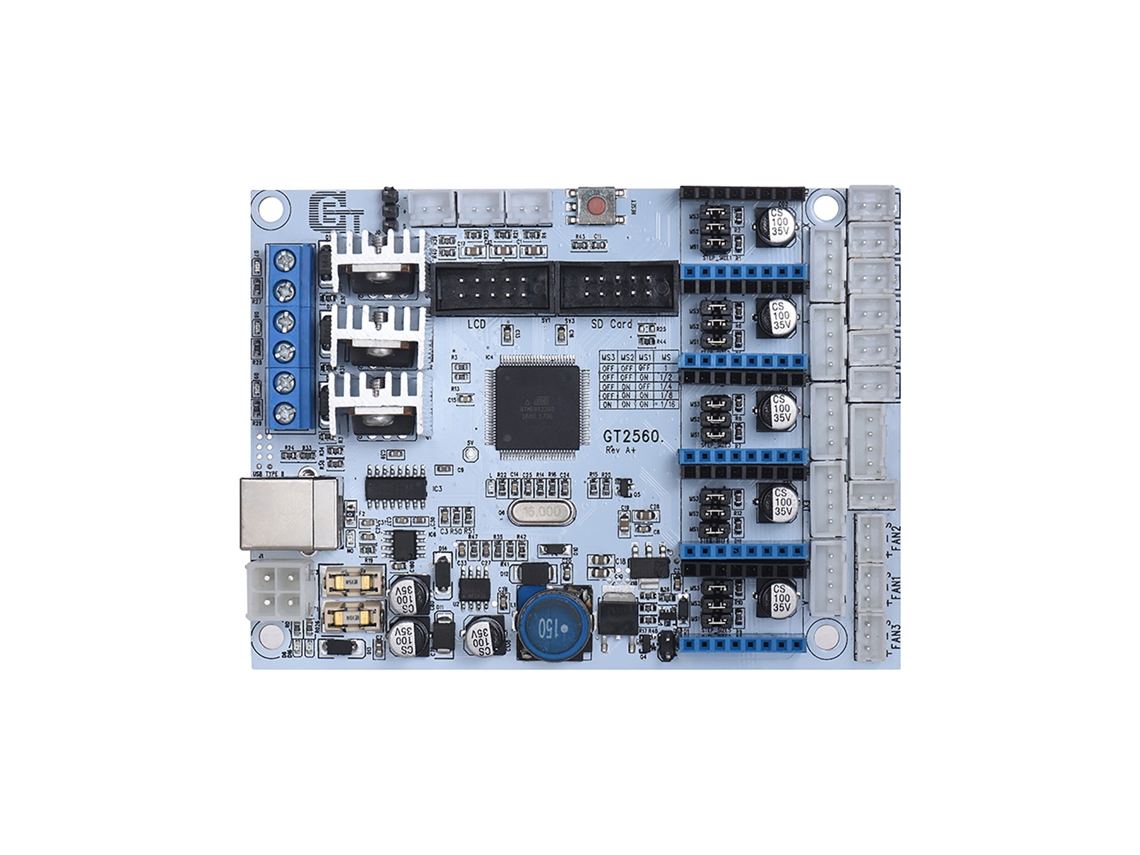 Kit De Accesorios Ramps 1.4 Para Reemplazo De La Placa De Control De La Impresora 3d Gt2560