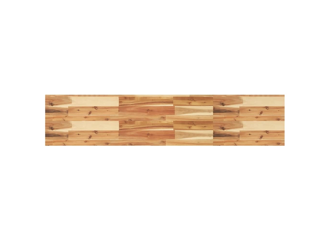 Estante Flotante VIDAXL Marrón Madera de acacia (140x30x4 cm)