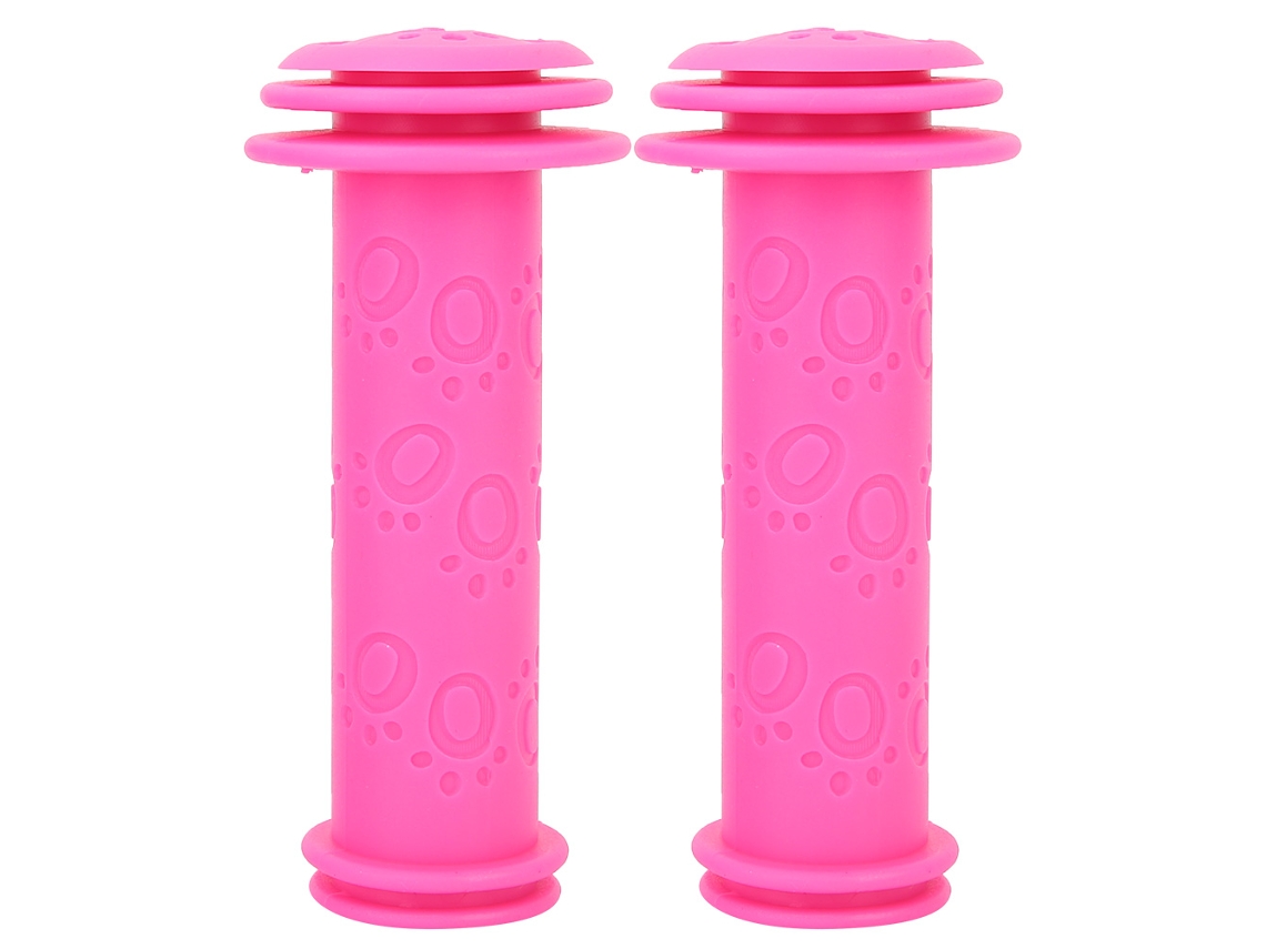 Jinwei-asas Antideslizantes Para Manillar De Bicicleta Infantil Scooter Niños Manijas De Bicicleta Color Rosa Rojo