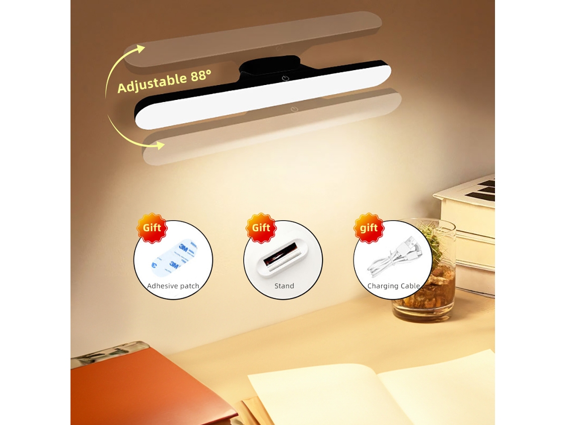 Lámpara De Maquillaje Led Con Protección Ocular, Recargable, Portátil, Magnética, Colgante, Interruptor Táctil, Decoración Para Gamers.