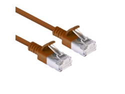Cable de red Dc7203 marrón de 3 m Cat6a U/FTP Act (stp)