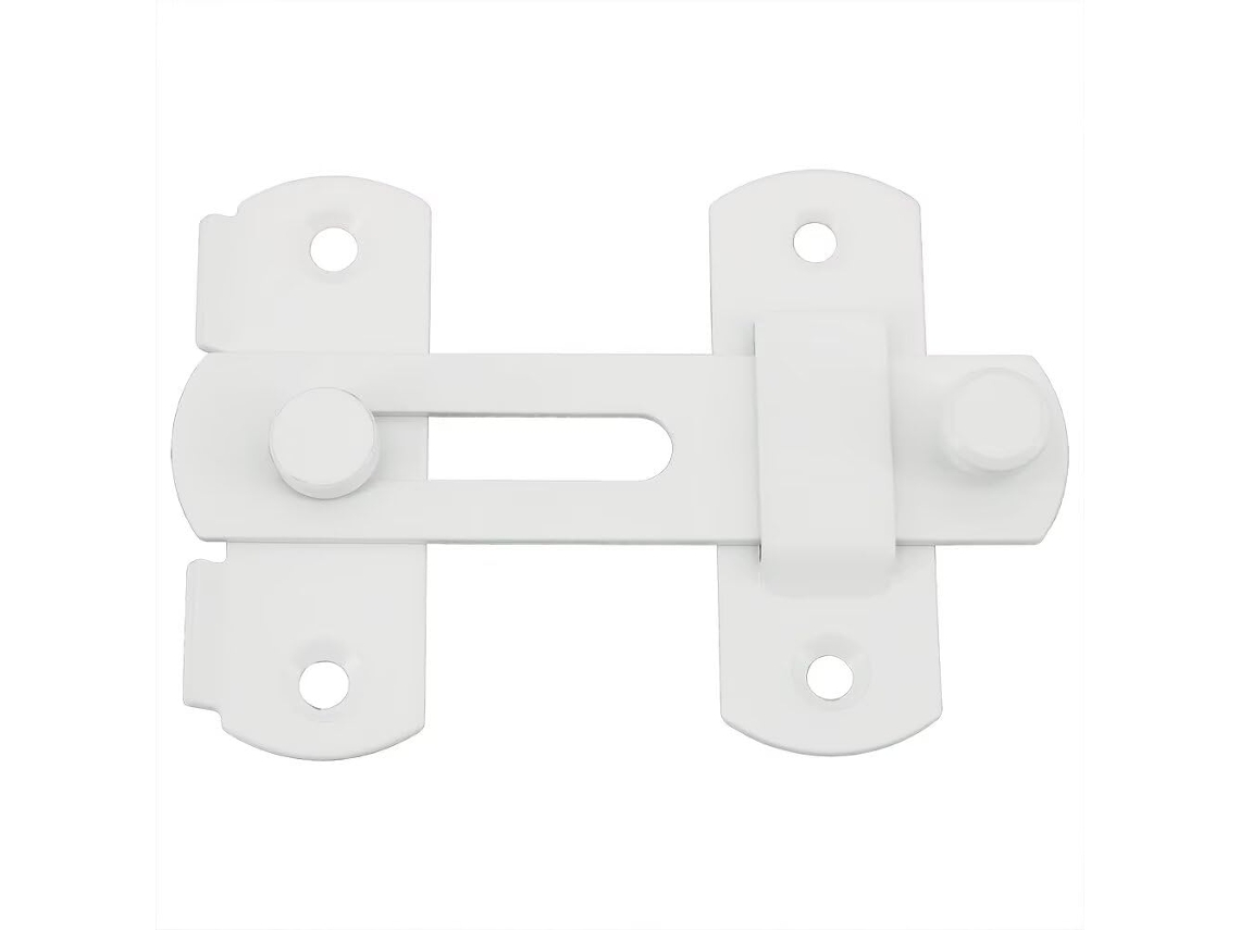 Trinco Interno/externo Basculante Inox Para Janela, Armário E Jardim, Chapa 2mm, Acabamento Escovado.