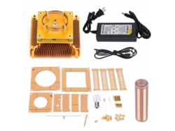 Veloriskku-altavoz De Plasma De Bobina Para Tesla Modelo Juguete De Escritório Com Iluminação Automática