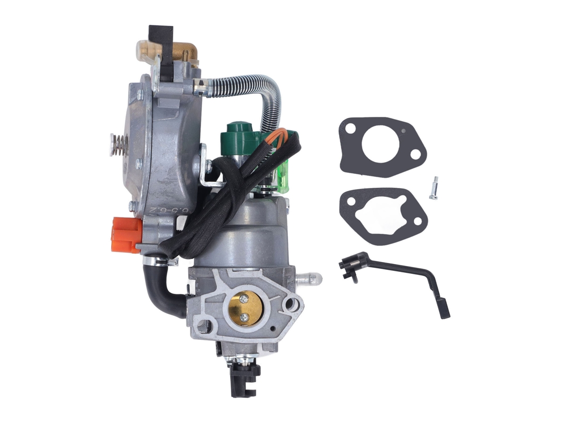 Kit De Conversión A Glp Con Carburador De Combustible Dual De 3 Kw Para Generador Gx270 177f Con Estrangulador Manual De 220 V.