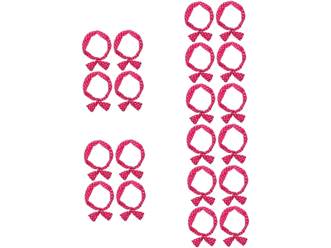 20pièces Diademax Câblés A Nœud Pour Accessoires De Cabello Élégants Et Cosplay Motif Cómodos