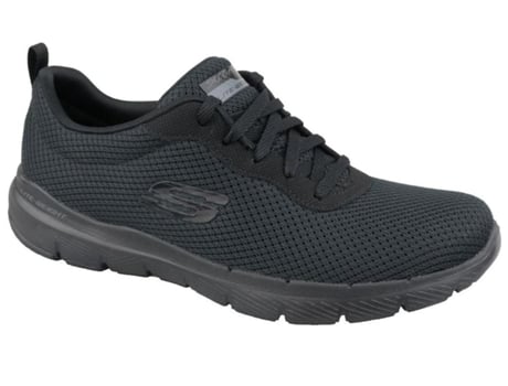 Botas SKECHERS Malla Arejada Mujer (39 - Negro)