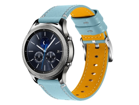 Correa de acero inoxidable con hebilla 22mm para Huawei Watch GT 2e/GT 2 46mm - azul