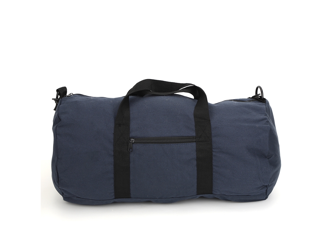 Anub bolsa de Esporte Unissex Ks3 de Lona Durável Portátil para Viagem Fitness de Ombro Único Azul Marinho