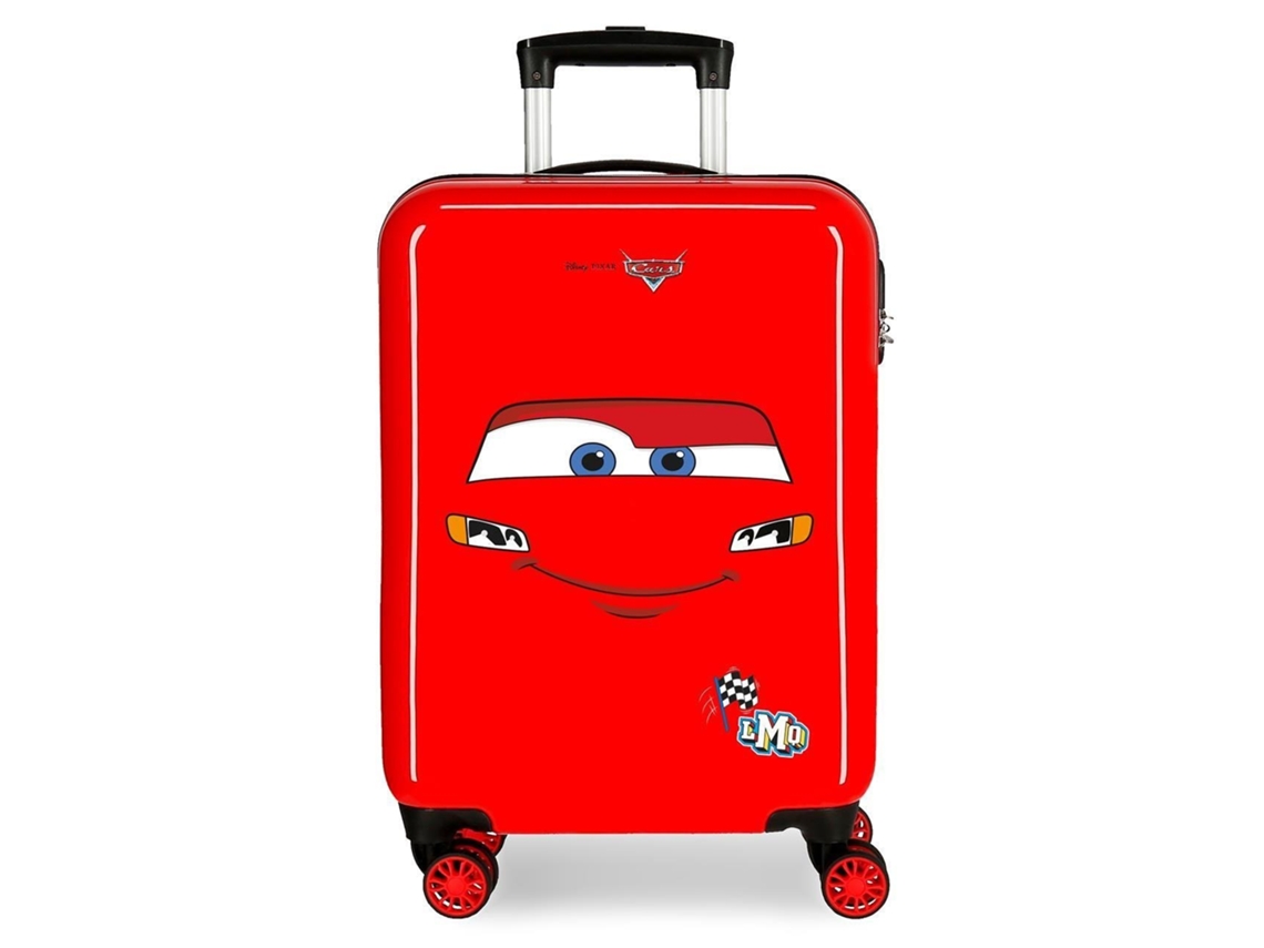 Maleta de Cabina DISNEY Lightning Mcqueen Rojo (38x55x20cm)