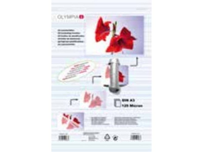Fundas de Plastificar OLYMPIA 9183 Transparente (25 un - A3)