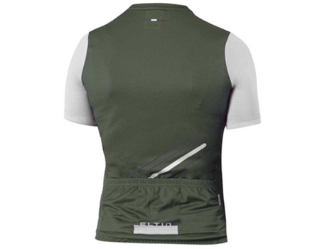 Jerseys ELTIN Camisola Manga Curta Glorious Verde,Branco 2XS Homem