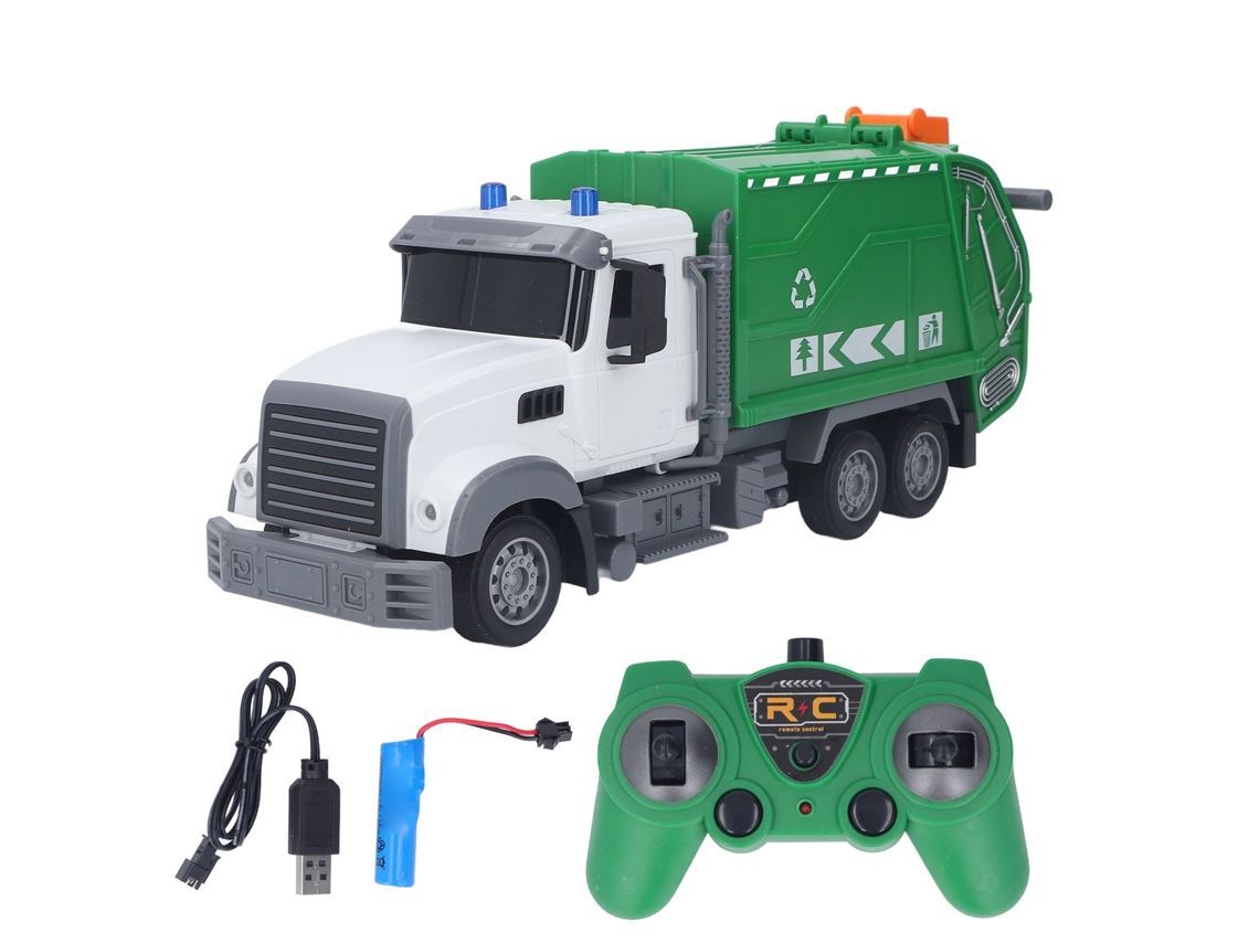 -camión De Basura Control Remoto 2.4g Modelo Rc Juguete Regalo De Cumpleaños Para Niños