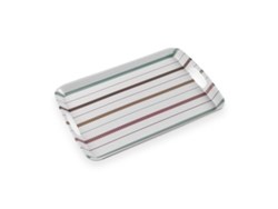 Bandeja de melamina Versa Flint de 27,4 x 2,3 x 42 cm