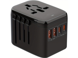 Adaptador International Travelpower Com Dual Usb C/pd Preto GERTIZ