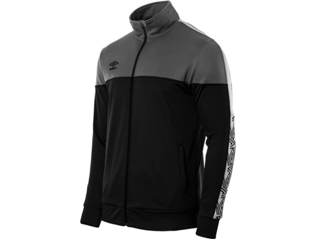 Abrigo para Hombre UMBRO Nyassa Training Negro para Fútbol (14 Años)