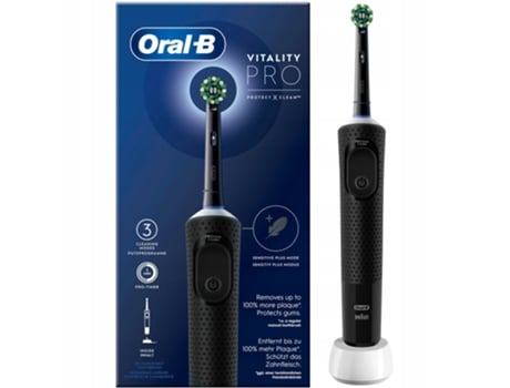 ORAL-B Vitality Pro D103 Protect X Clean cepillo de dientes eléctrico, negro
