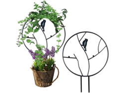 Soporte para plantas trepadoras, estante decorativo, macetas
