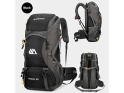 Mochila De Trekking De 50 Litros Resistente Al Agua, Ideal Para Acampar, Escalar, Viajar Y Practicar Deportes Al Aire Libre.