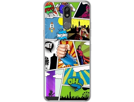 Carcasa Lg K40 TUMUNDOSMARTPHONE Comic Multicolor