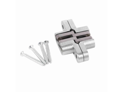 Paneles de puerta ocultos, plegables, invisibles, de latón, 180 grados, 60,4 mm