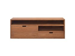 Maison Exclusive - Mueble De Tv Madera Maciza De Teca 110x30x40 Cm