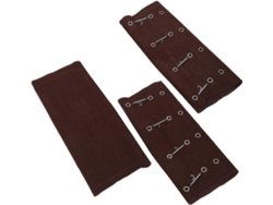 Peldaños De Escalera Para Autocaravana De 3 Piezas, Cubiertas Para Escalones, Metal, Marrón.
