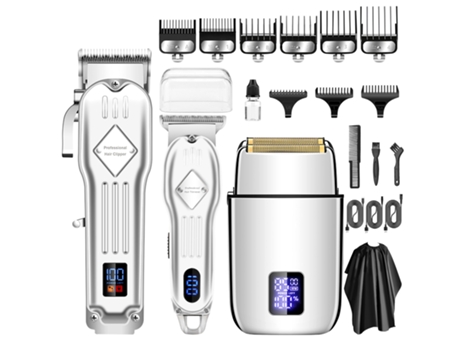 Set profesional de cortapelos y recortador de barba