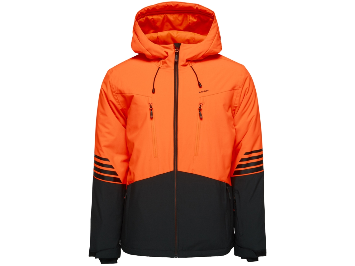 Chaqueta de esquí para hombre Loap Lawnor naranja XL impermeable y transpirable