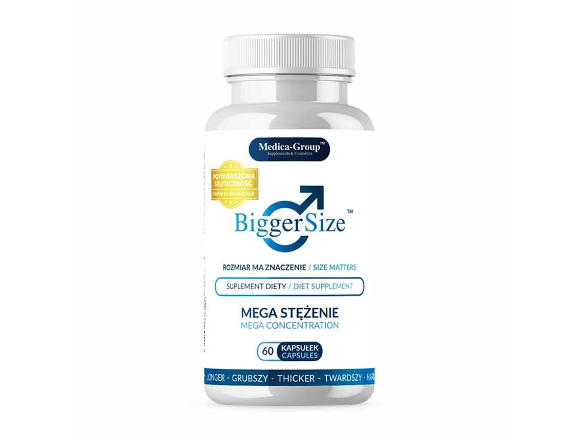 BiggerSize capsules for penis enlargement and thickening