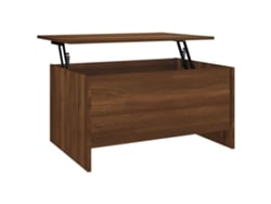 Mesa de centro VIDAXL Marrón Madera contrachapada (80x55,5x41,5 cm)