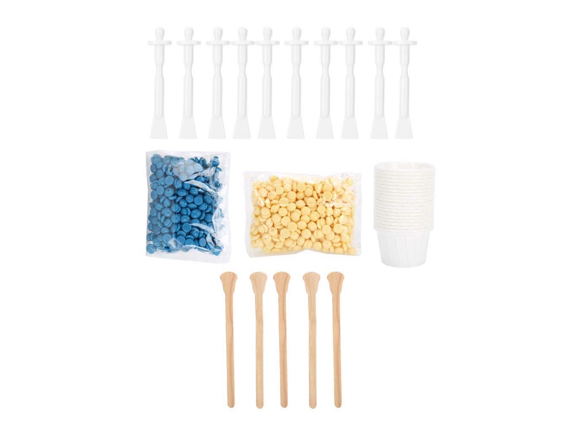 Cera Depilatoria Facial Y Nasal Blue Zoo De 70 G Con Aplicadores.
