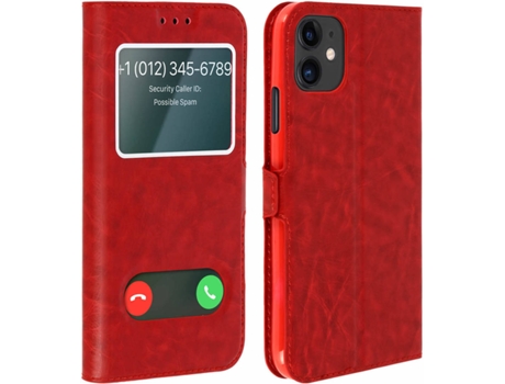 Funda iPhone 11 AVIZAR FOLIO-TOWIND-RD-IP11 Rojo