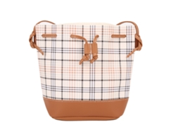 Bolso de hombro para mujer en PU y poliéster, ideal para viajes, picnics y fiestas.
