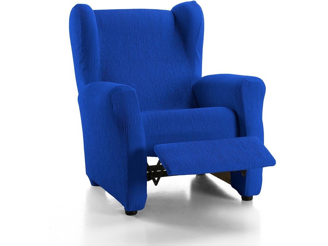 Funda de Sillón Relax TODOPARAMICASA Emilia Azul Electrico (90 cm)
