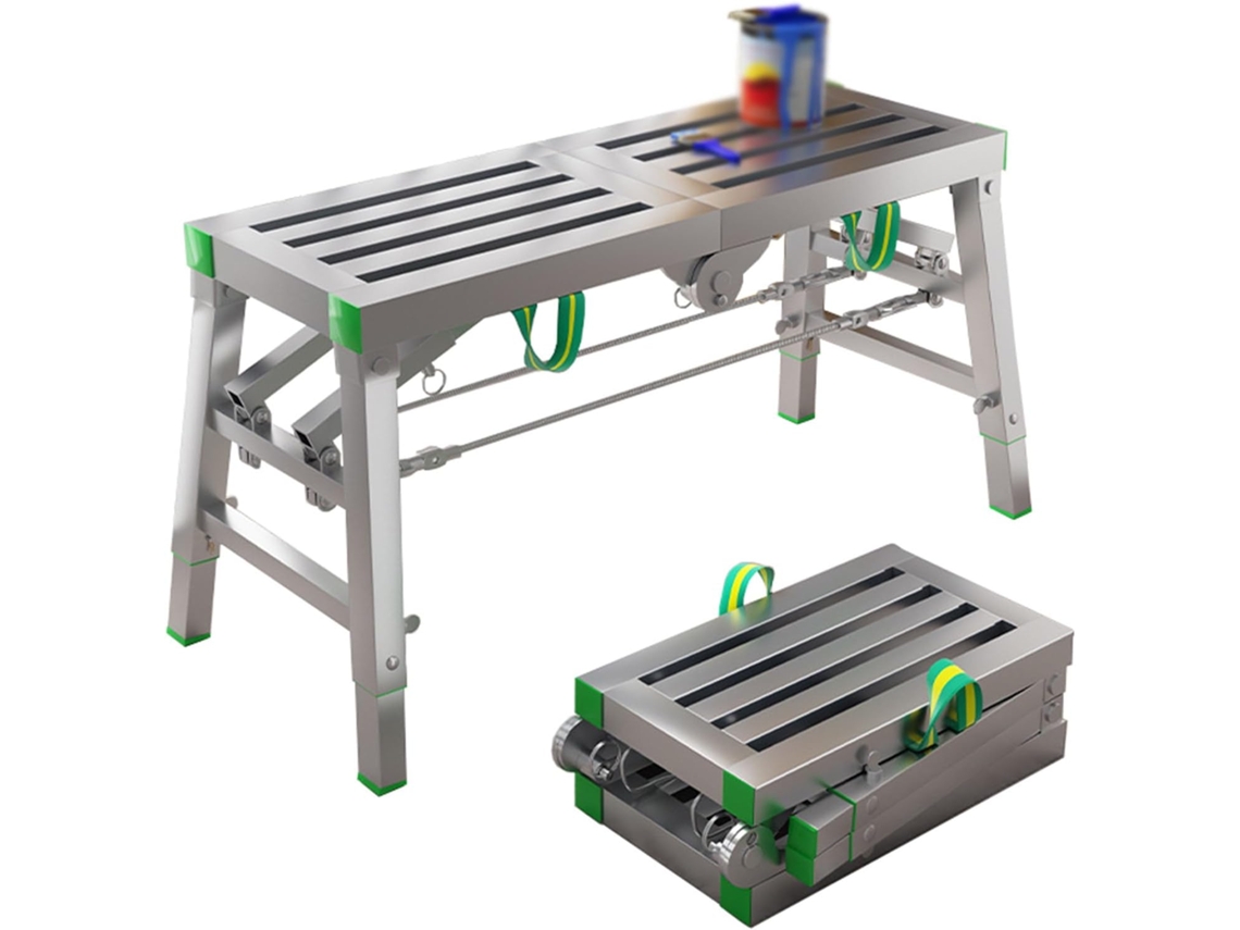Andamios, Andamios con Altura Ajustable y Capacidad de Carga de 880 Libras.