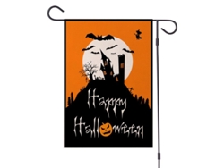 2026-banner De Jardín De Halloween Decoración Exterior Para Patio Y Jardin Navideño Festivo