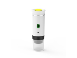 Cafetera con cápsulas SZSMART KF15 con función de calentamiento 3 en 1 - blanco