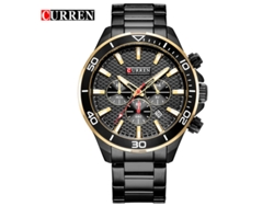 Reloj Casual De Acero Inoxidable Para Hombre Con Esfera Pequeña, Fecha De Cuarzo Y Diseño De Seis Manecillas.