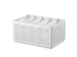 Caja de almacenamiento de ropa interior Caja de almacenamiento de 5 celdas 5 celdas