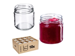 Tarro 200 Ml Tarros Mason Mermelada De Miel Mermeladas Vidrio 10 Piezas Fi 66 Kadax
