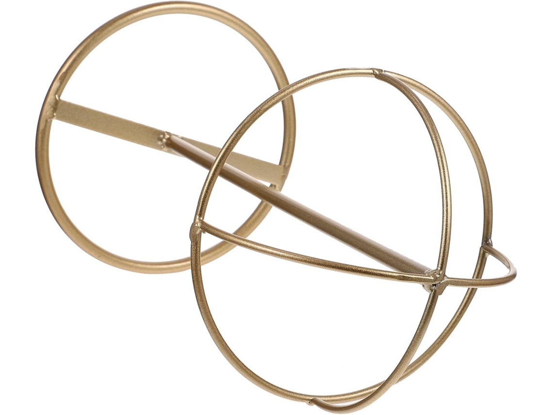 Soporte Hierro Dorado Sombreros Ideal Tiendas Pelucas Fedoras Diseño Cúpula Curvada Evita Deformen Caigan