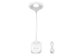 2026-luz De Lectura Led Usb Plegable Portátil Clip 360° Flexible Sin Glare Para Libros Y Cama