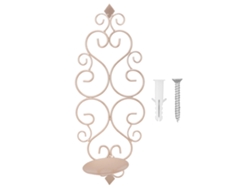 2026 Store-porta Velas De Hierro Plegable Sconce De Pared Base Decoración Hogar Para Habitación Oro Champán