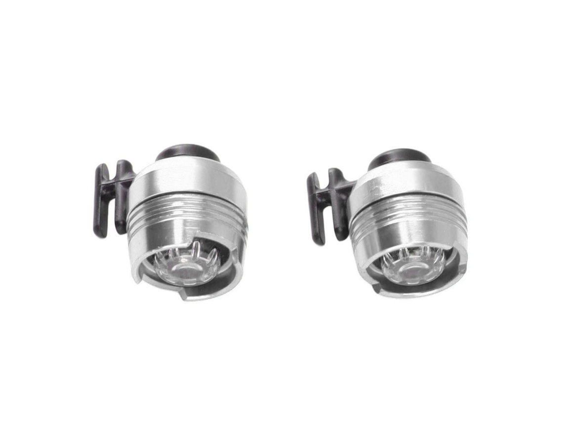 2 Piezas Linterna Para Zapatos 3 Modos De Iluminación Resistente Al Agua Ipx5 Aluminio Ligero