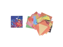 Papel para origami, 108 hojas, rompecabezas 3D, juguete DIY, regalo para niños