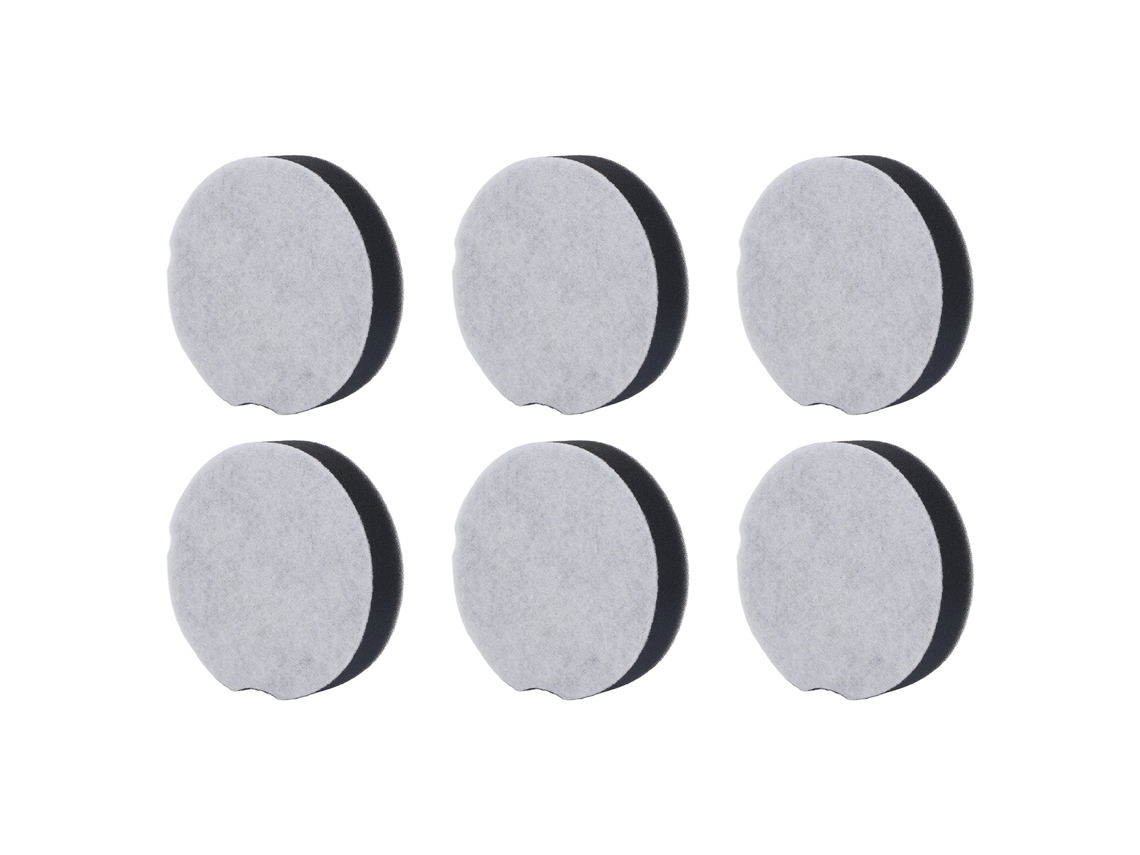 6 Filtros De Algodón Para Aspiradora Bissell Serie 1520, 1604896, Accesorio De Repuesto