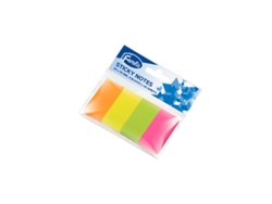 Bloc de Notas Adhesivas FOROFIS 20X50mm Neón 40Hoja 91024 Blister C/4